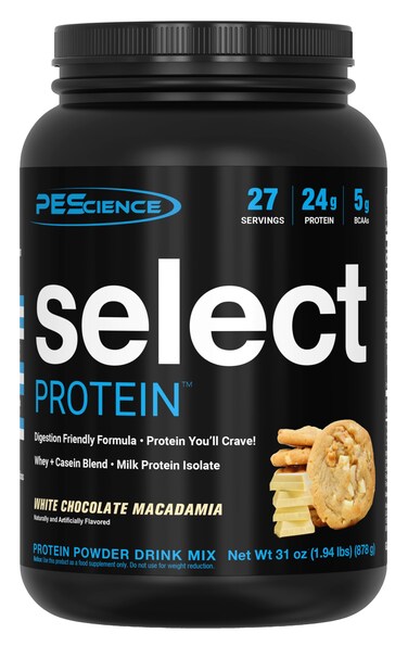 PEScience Select Protein Powder White Chocolate Macadamia 27 Servings