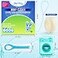 DanTicy Floss and Floss Threaders SetDental Floss Set Deep Clean for Braces Bridges and ImplantsPFAS Free Mint Flavored167FT 2Pack Floss50Pcs 2Pack Floss Threaders