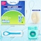DanTicy Floss and Floss Threaders SetDental Floss Set Deep Clean for Braces Bridges and ImplantsPFAS Free Mint Flavored167FT 2Pack Floss50Pcs 2Pack Floss Threaders