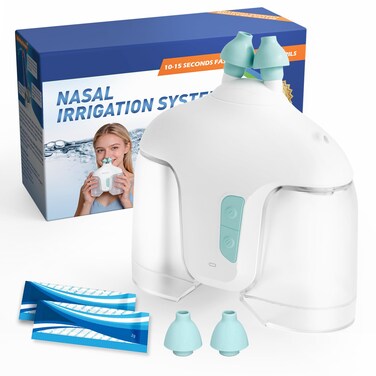 Sonmol Electric Nasal Irrigation System with 50 Saline Packets