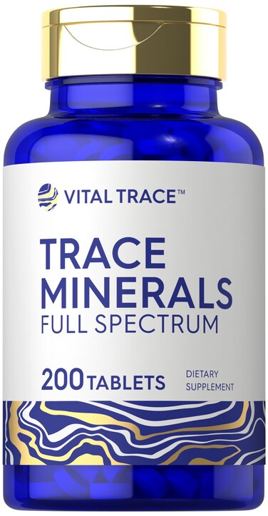 Carlyle Trace Minerals 200 Tablets Full Spectrum Supplement