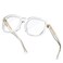 VISOONE Oversized Square Blue Light Blocking Glasses Fashion Computer Eyewear for Women and Men BENNETT