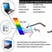 FEIVSN 3 Pack Rimless Reading Glasses for Men Blue Light Blocking Readers Spring Hinge Metal Arms Sturdy Stylish Computer Glasses 10