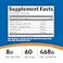 Nutricost LArginine Complex Blue Raspberry 60 Servings GlutenFree
