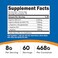 Nutricost LArginine Complex Blue Raspberry 60 Servings GlutenFree