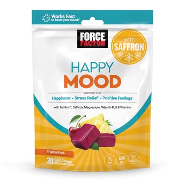Force Factor Happy Mood Mood Support Balance Supplement