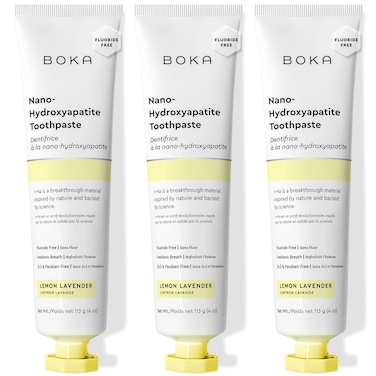 Boka Toothpaste Fluoride Free Toothpaste Nano Hydroxyapatite Toothpaste