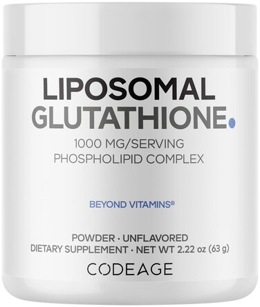 Codeage Liposomal Glutathione Supplement Powder Reduced 222 Oz