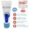 Chrome Cherry SqueezMe Silicone SelfClosing Toothpaste Caps NoMess Dispensing for Kids and Adults Easy Installation Compatible with Most Standard Tubes SelfStanding Blue 1Pack