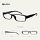 OPULIZE ACE Reading Glasses for Women Men Lightweight Comfortable Narrow Rectangular Frame with Spring Hinges Scratch Resistant Black Brown Blue Grey 250 Pack of 6