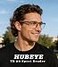 Hubeye TR90 Blue Light Blocking Reading Glasses with Pouches LanyardCheaters