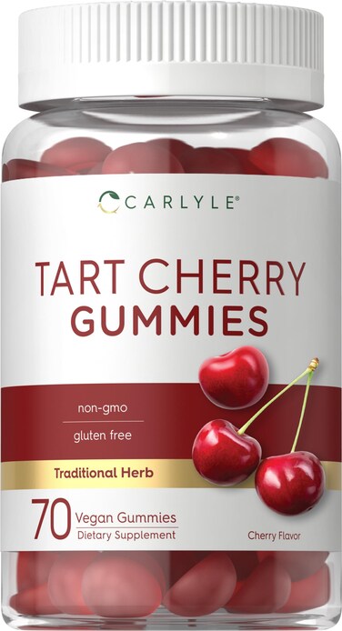 Carlyle Tart Cherry Gummies 70 Count Fruit Extract Supplement