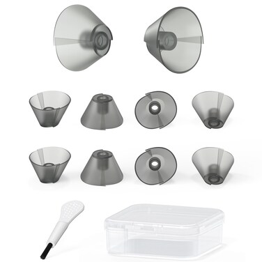 MicroEar Hearing aid Tulip Domes for Resound Jabra Ear Tips Replacement 10pcs Pack