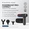 Sharper Image Powerboost Compact Heat Cold Therapy Percussion Massage Gun