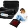 CooCoCo FSA Eligible 17 x 33 in Large Heating Pad Foot Warmer Black