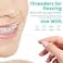 Veexio Floss Threaders 400 Count Threaders for flossing Dental Floss Threader