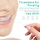 Veexio Floss Threaders 400 Count Threaders for flossing Dental Floss Threader