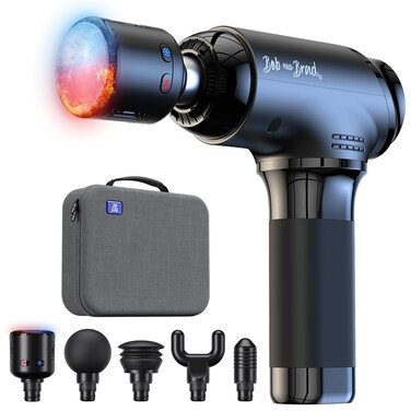 BOB AND BRAD T2 Pro Deep Tissue Massage Gun with Heat Cold Percussion