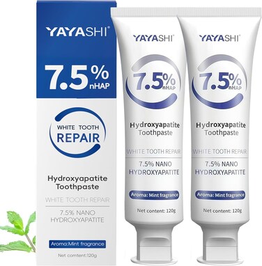 SITUDAC Nano Hydroxyapatite Toothpastes for Enamel Protection Fluoride Free
