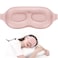 MZOO Luxury Sleep Mask 3D Spacious for Long Lashes Blocking Light