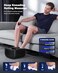 KNQZE Shiatsu Foot Massager with Heat Compression LCD Touch Panel FSA
