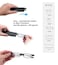 SKYOAK 2 Pack Ultra thin Lightweight Folding Reading Glasses Women Men TR90 Blue Light Blocking Anti UV Foldable Compact Computer Readers Portable Unique Stretchable Slim Flat Case BlackClear 125