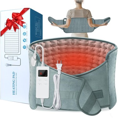 IGXHAVIZ Heating Pad with Adjustable Belt