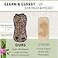 OASIZZ Castor Oil Pack Wrap Kit 10Piece Size S4X Cheetah Print