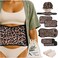 OASIZZ Castor Oil Pack Wrap Kit 10Piece Size S4X Cheetah Print