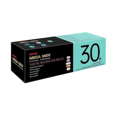 GNC Mens 30 Vitapak Program 5in1 Multivitamin 30 Servings