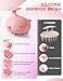 BLAAROOM Scalp Massager Hair Growth Silicone Scalp Scrubber Shower Shampoo Brush