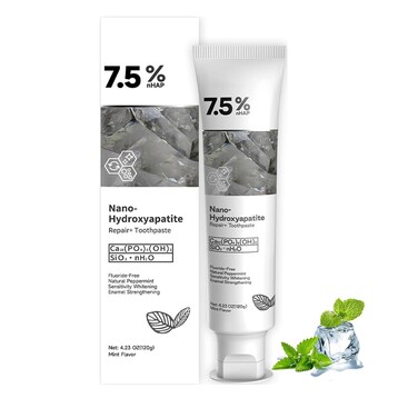 RWSEFK Hydroxyapatite Toothpaste for Advanced Enamel Protection Gentle and Effective Formula Fresh Breath Deep Cleaning Care ToothpasteSuitable for Sensitive Teeth 1