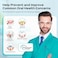 COSLUS E2 Advanced Water Dental Flosser Teeth 2 Modes 12 Pressure Settings
