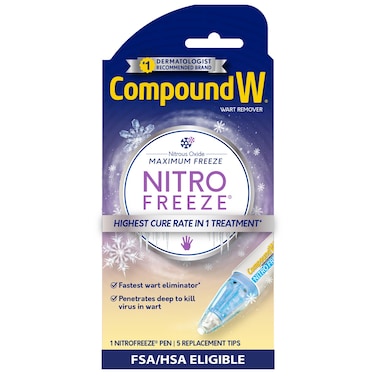 Compound W Nitro Freeze Wart Remover 1 Pen with 5 Applications