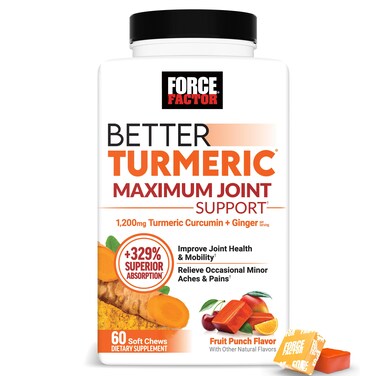 Force Factor Better Turmeric Maximum Joint Support