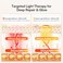 INIA Red Light Therapy Mask for Neck Chest 850nm NIR Red Yellow Light