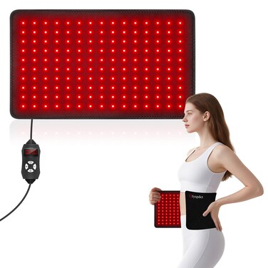 Qtyspdct Large Red Light Therapy for Body 20 Infrared Light Therapy Pad