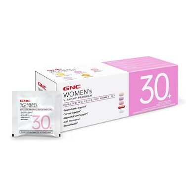 GNC Womens 30 Vitapak Program Daily Vitamins Minerals 30 Servings
