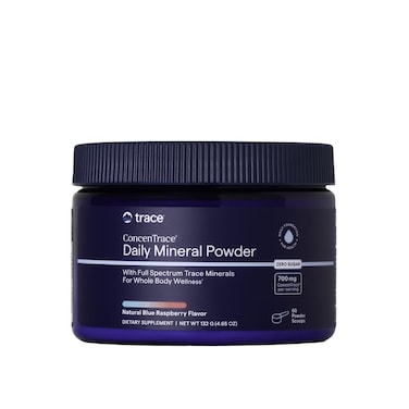 Trace Minerals ConcenTrace Mineral Powder Blue Raspberry 60 Servings