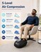 COMFIER Shiatsu Foot Massager with Heat Compression Vibration Remote Control