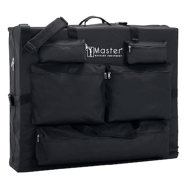 Master Massage Universal Massage Table Carry Case 5 Pockets Carrying Bag for Massage Table 2532 Black