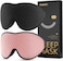 MABAO 2 Pack Sleep Mask for Side Sleeper Eye Mask for Sleeping BlackPink