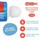Chrome Cherry SqueezMe Silicone SelfClosing Toothpaste Caps NoMess Dispensing for Kids and Adults Easy Installation Compatible with Most Standard Tubes Clear 3Pack