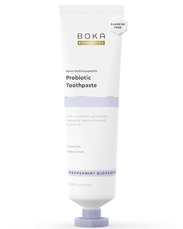 Boka Probiotic Toothpaste Fluoride Free Nano Hydroxyapatite Toothpaste