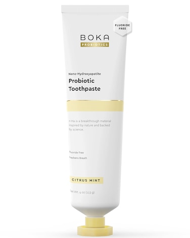 Boka Probiotic Toothpaste Fluoride Free Nano Hydroxyapatite Toothpaste