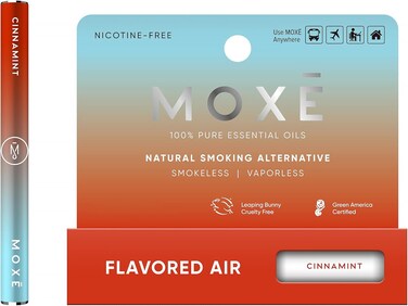 MOXE Natural Cinnamint Smokeless Inhaler NonElectric Craving Relief 1 PK
