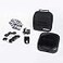 Compex Wireless USA 20 Muscle Stimulator wTENS Bundle Kit Muscle Stimulation Machine with Snap ElectrodesPrograms Wireless PODs etc Black