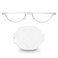 minrims Compact Reading Glasses Foldable Compact Computer Readers with MagSafe Compatible Case Lightweight PocketFriendly Reading Glasses for Men Women Clear 15x Optics