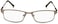 Foster Grant Mens Samson Rectangle Blue Light Reading Glasses Gunmetal