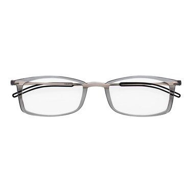 Always With You ThinOptics Reading Glasses Ultra Thin Durable Lightweight Optical Grade Lenses Rectangle Clear 25x